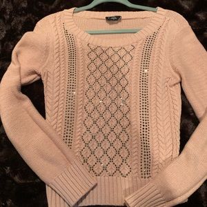 Bebe Pink Sweater Size S